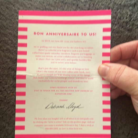 Kate Spade Keds size 10m Anniversary edition - Picture 3 of 5